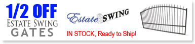 Estate Swing Gates Half Off