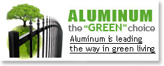Aluminum is leading the way in green living
