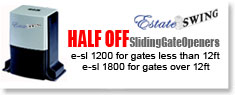 Half Off Sliding Gate Openers
