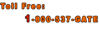 1-800-537-GATE