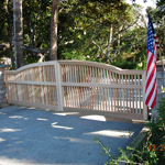 Cedar Gate Installation