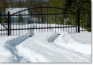 Taking Care of Your Automatic Gate in Snow and Ice • American Access Company
