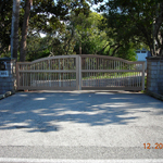 Cedar Gate Installation